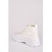 Lace Up Canvas Ankle Trainers