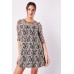 Laced Overlay Mini Dress