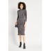 Long Sleeve Printed Dress