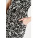 Mesh Overlay Mini Dress