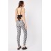 Mid Waist Printed Treggings