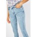 Mid Waist Skinny Jeans