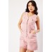 Military Button Insert Tweed Playsuit