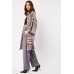 Printed Kimono And Trousers Set