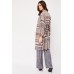 Printed Kimono And Trousers Set