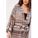 Printed Kimono And Trousers Set