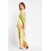 Printed Sateen Blouse And Trousers Set