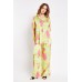 Printed Sateen Blouse And Trousers Set