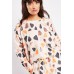 Printed Top And Trousers Set