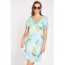 Puff Sleeve Printed Mini Dress