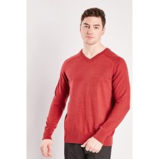 Raglan Sleeve V-Neck Mens Jumper