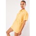 Short Sleeve Top And Shorts Set