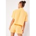 Short Sleeve Top And Shorts Set