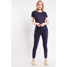 Short Sleeve Top And Trousers Set