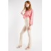 Slit Hem Elasticated Trousers