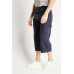 Stitched Cotton Mens Cropped Trousers