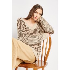 Striped Loose Knit Jumper