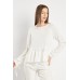 Tiered Hem Long Sleeve Top
