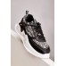 Tweed Sequin Insert Chunky Trainers