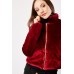Velveteen Bomber Jacket