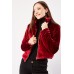 Velveteen Bomber Jacket