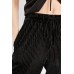 Velveteen Plisse Trousers