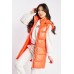 Vinyl Hooded Puffer Gilet