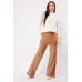 Wide Leg Knit Trousers