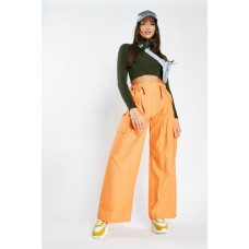 Wide Leg Parachute Trousers
