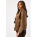 Wrap Collared Bomber Jacket