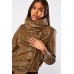 Wrap Collared Bomber Jacket