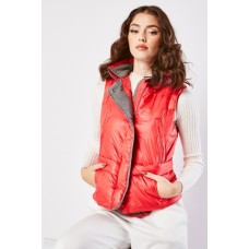 Zip Up Hooded Gilet